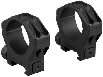 Sig Sauer Electro-Optics SOA63003 Alpha 6 Scope Ring Set Black Stainless Steel 30mm Tube High