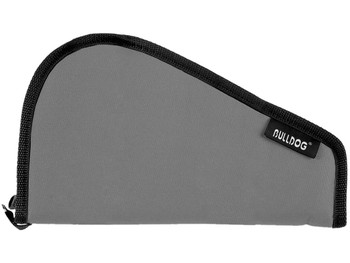 Bulldog BD610 Pistol Rug Small 12" Gray w/ Black Trim Water-Resistant Nylon