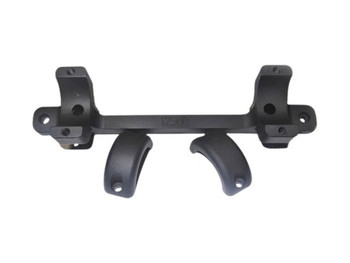 DNZ X97500 Black Aluminum 30mm Tube Medium Rings