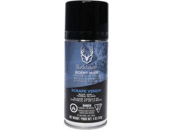 The Buck Bomb HSBBSWSCRPVEN Buck Bomb Scrape Venom Deer 5oz Aerosol