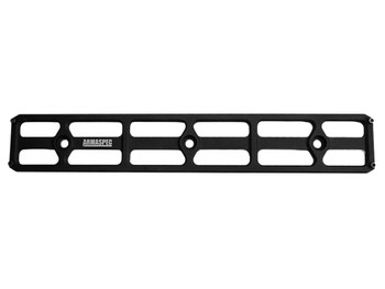 Armaspec ARM621-9 ARCA Rail 9 Slot M-LOK Black Aluminum Compatible w/ AR-15/10 MLOK Rails