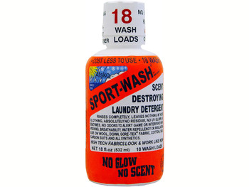 Atsko 1338 Sport Wash Laundry Detergent 18oz 18 Loads