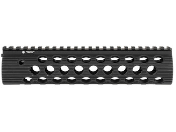 Troy Ind STRXAL190BT01 Alpha Rail Aluminum Black Anodized 9" for AR-15, M16