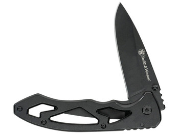 Uncle Henry CK400LCP Skeletonized Large 3" Folding Drop Point Plain Stainless Steel Blade 4.40" Handle Includes Pocket Clip