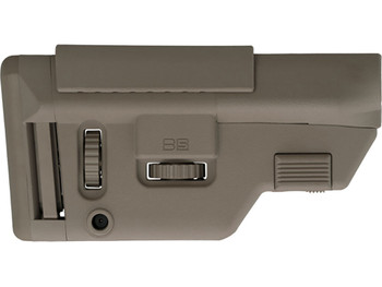 B5 Systems CPS1305 Precision FDE Synthetic Adjustable with Cheek Riser Fits AR-Platform