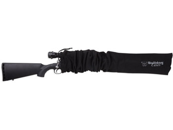 Bulldog BD152 Gun Sock 52" Oversized Scoped Rifle Moisture Resistant Black