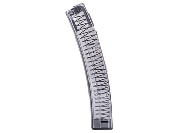 ETS Group SMKHKMP530 Pistol Mags 30rd Standard 9mm Luger Compatible w/ HK MP5/MP5K/94/SP89/SP5K Smoke Polymer