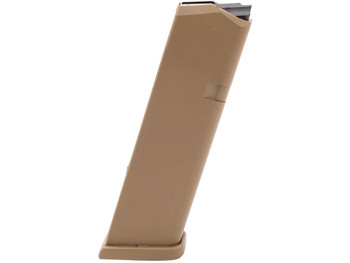 LUGER 17RD COYOTE BROWNGLOCK OEM MAGAZINE 19X 9MM