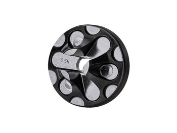 Rugged Suppressors FC007 Flash Hider Front Cap 5.56mm, Black Steel