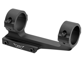 Warne V4001M MSR Scope Mount/Ring Combo Matte Black Aluminum, 1" Tube Picatinny Rail Mount Ultra High Rings