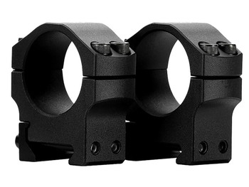 Mdt Sporting Goods Inc 103548BLK Premier Scope Ring Set Black Aluminum 34mm Tube, 1" Medium