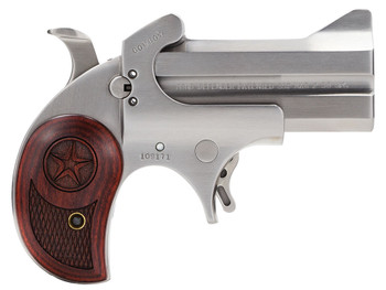 Bond Arms BACD Cowboy Original 38 Special/357 Mag 2rd Shot 3" Rosewood Grips