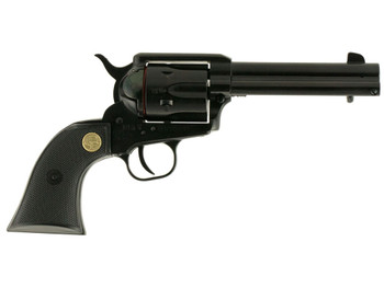Chiappa Firearms CF340250D SAA 1873 Medium Frame 22 LR/22 WMR 6 Shot, 4.75" Blued Steel Barrel, Cylinder & Frame, Black Plastic Grip, Exposed Hammer