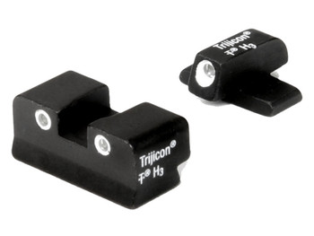 Trijicon 600481 Bright & Tough Night Sights Green/Tritium White Outline Front Sight-Green/Tritium White Outline Rear Sight Springfield Armory XD/XD-M/XD-S