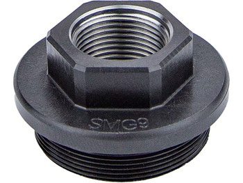 Kgm Suppressors A-DTA-S-1 Direct Thread Adapter Fits 1/2"x28 Steel Nitride Black