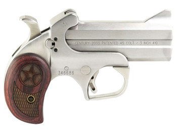 Bond Arms BAC2K C2K Original 45 Colt/410 Gauge 2rd Shot 3.50" Rosewood Grips