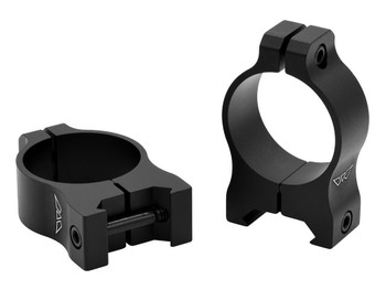 Warne V414M Scope Rings Vapor Matte Black 30mm Medium