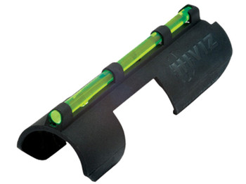 HiViz MPBTAC MPB-TAC Plain Barrel Snap-On Front Sight Black | Green/Red Fiber Optic
