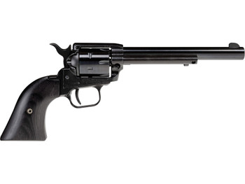 Heritage Mfg RR22B6-BBK Rough Rider 22 LR 6 Shot 6.50" Black Oxide Alloy Steel Barrel, Black Alloy Steel Frame, Black Oxide Cylinder, Black Laminate Wood Grip, Exposed Hammer
