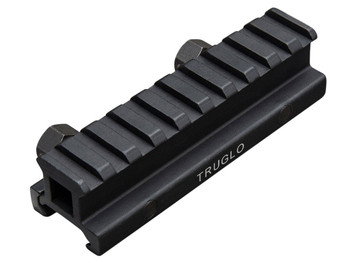 TruGlo TG8980B Picatinny Riser Mount Matte Black Anodized