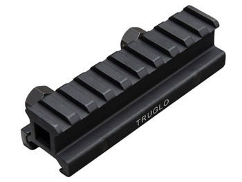 TruGlo TG8980B Picatinny Riser Mount Matte Black Anodized