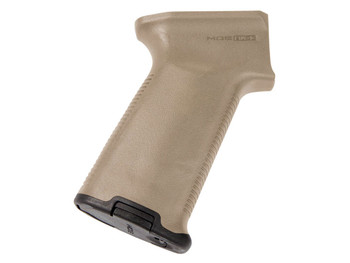 Magpul MAG537-FDE MOE+ Grip Flat Dark Earth Polymer with OverMolded Rubber for AK-47, AK-74