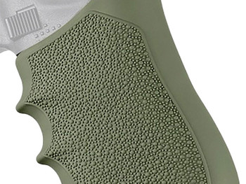 Hogue 17021 Grip Sleeve Handall Beavertail OD Green Rubber