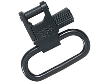 Uncle Mike's 14033 Super Swivel Quick Detach Tri-Lock Blued 1.25" Loop for Rifles or Shotguns w/QD Bases