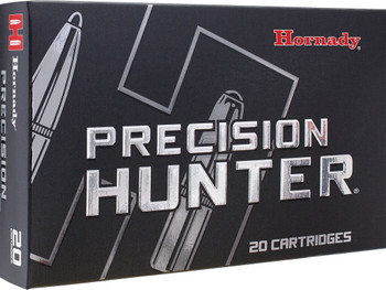Hornady 81422 Precision Hunter 25Creedmoor 128gr 20 Per Box/10 Case