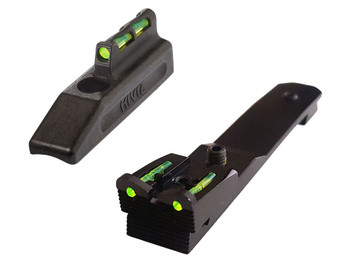 HiViz HHVS001 Henry .22 LR Interchangeable Front Sight Set Black Green, Red, White LitePipes for Henry Lever Action