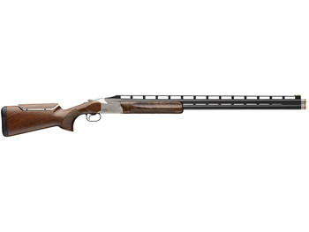 Browning 0183254002 Citori 825 Trap 12 Gauge Break Open 2.75" 2rd 32" Polished Blued Over/Under Vent Rib Barrel, Silver Nitride Stainless Steel Receiver, Adjustable Comb Gloss Black Walnut Stock