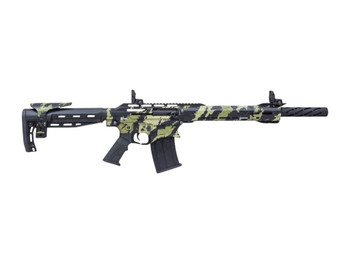 Citadel CBOSS2512-VECG Boss25 12 Gauge 3" 5+1 18.75" Threaded Barrel, Vector Green Camo Steel Receiver w/Picatinny Rail, Adj Comb Synthetic Butt Stock, Picatinny Rail Forend, Polymer Grip