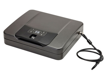 Hornady 98141 Rapid Safe 4800KP RFID Access Code Key Entry Black Steel Holds 1 Handgun 10.50" L x 12" W x 2.90" D