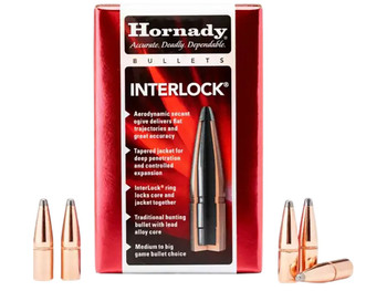 Hornady 2825 InterLock 7mm .284 139 gr Boat Tail Spire Point 100 Per Box/ 25 Case