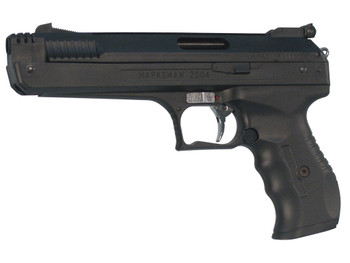 Beeman 2004 P17 Deluxe Air 177 Pellet 4.50" Polymer Frame Frame Black Finger Grooved Rubber Grips