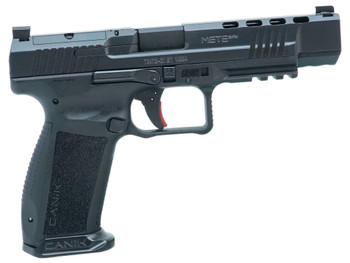 Canik HG6594N Mete SFx 9mm Luger 5.20" 20+1,18+1 Overall Black Finish with Serrated Nitride Steel with Optic Cut Slide, Interchangeable Backstrap Grip & Picatinny Rail