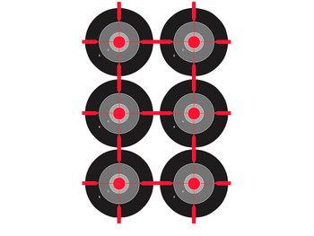 Birchwood Casey 35703 Dirty Bird Bullseye Tagboard Target 12" x 18" 100 Per Pkg