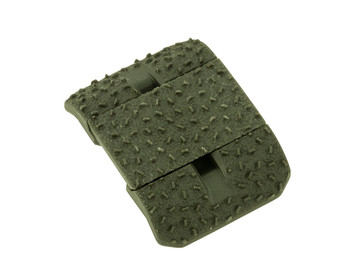 Magpul MAG1365-ODG Rail Covers Type 2 Half Slot for M-LOK, OD Green Aggressive Textured Polymer