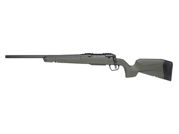 Savage Arms 33138 Axis 2 243 Win 4+1 20" Matte Black Carbon Steel Threaded Barrel, Drilled & Tapped Receiver, OD Green Fixed w/Pistol Grip Synthetic Stock, Left Hand