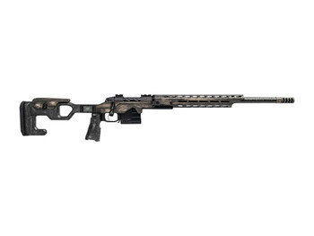 Fierce Firearms REPMT308WIN18DB Reaper MTN 2.0 308 Win 3+1 22" Carbon Fiber Match Grade Threaded Barrel, Distressed Bronze Cerakote Titanium Drilled & Tapped Receiver, M-LOK Handguard, Magnesium Foldi