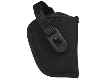 Allen 44809 Cortez OWB, Size 09 Black Polyester, Fits Small Frame 5rd Revolver w/Hammer Spur, Belt Loop Mount Right Hand