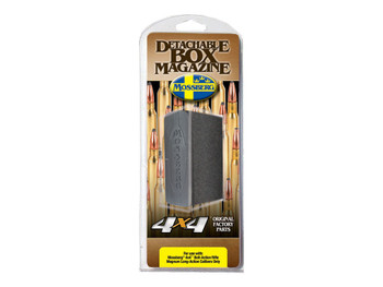 Mossberg 95034 Drop Box Magazine Patriot 3rd 338 Win Mag/300 Win Mag/7mm Rem Fits Mossberg 4x4 Long Action Black Polymer