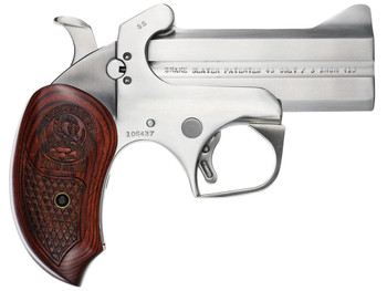Bond Arms BASS Snakeslayer Original 357 Mag/38 Spl 2rd Shot 3.50" Extended Rosewood Grips