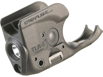 Streamlight 69277 TLR-6 Gun Light Black 100 Lumens White LED/Red Laser Non-Rail 1911