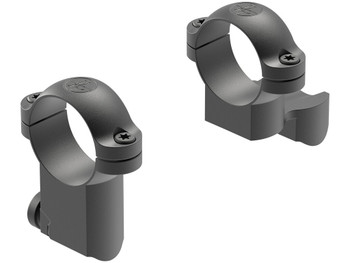 Leupold 52302 Ringmounts Matte Black Ruger M77 1" Extended Super High