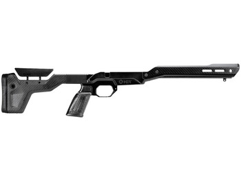 Mdt Sporting Goods Inc 107837BCF HNT26 Chassis System Black Carbon Fiber Fits Howa 1500 SA/ Weatherby Vanguard Compatible w/ AICS Mags Short Action Standard