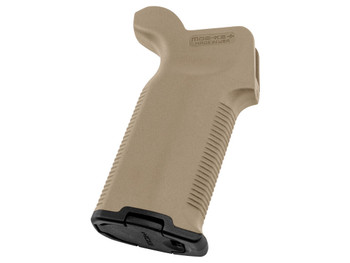 Magpul MAG532-FDE MOE-K2+ Grip Flat Dark Earth Polymer with OverMolded Rubber for AR-15, AR-10, M4, M16, M110, SR25