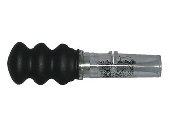 Haydel's Game Calls DS85 Deluxe Open Call Grey Squirrels Sounds Attracts Squirrels Clear/Black Acrylic