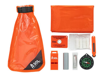 Survive Outdoors Longer 01401727 Scout Survival Kit Waterproof Orange