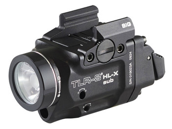 Streamlight 69467 TLR-8 Black Aluminum Sig P365/XL 1,000 Lumens Red Laser